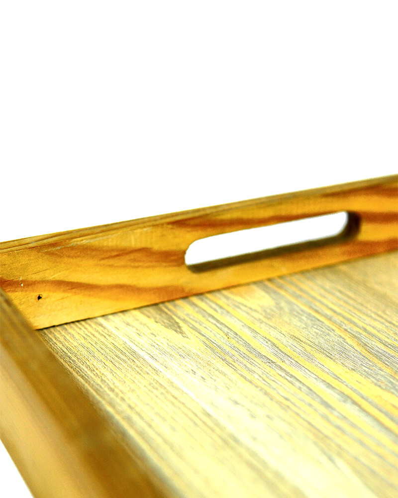 Yellow Pine Bordered Tray