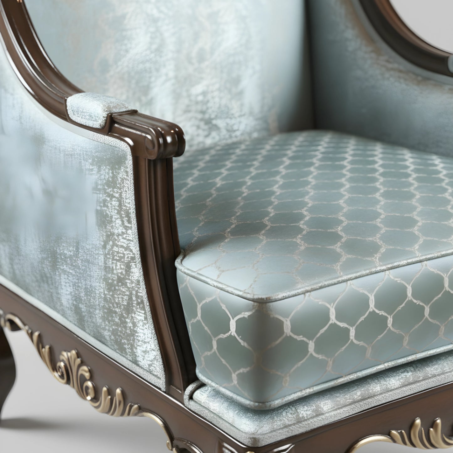 Grand Wingback Chair