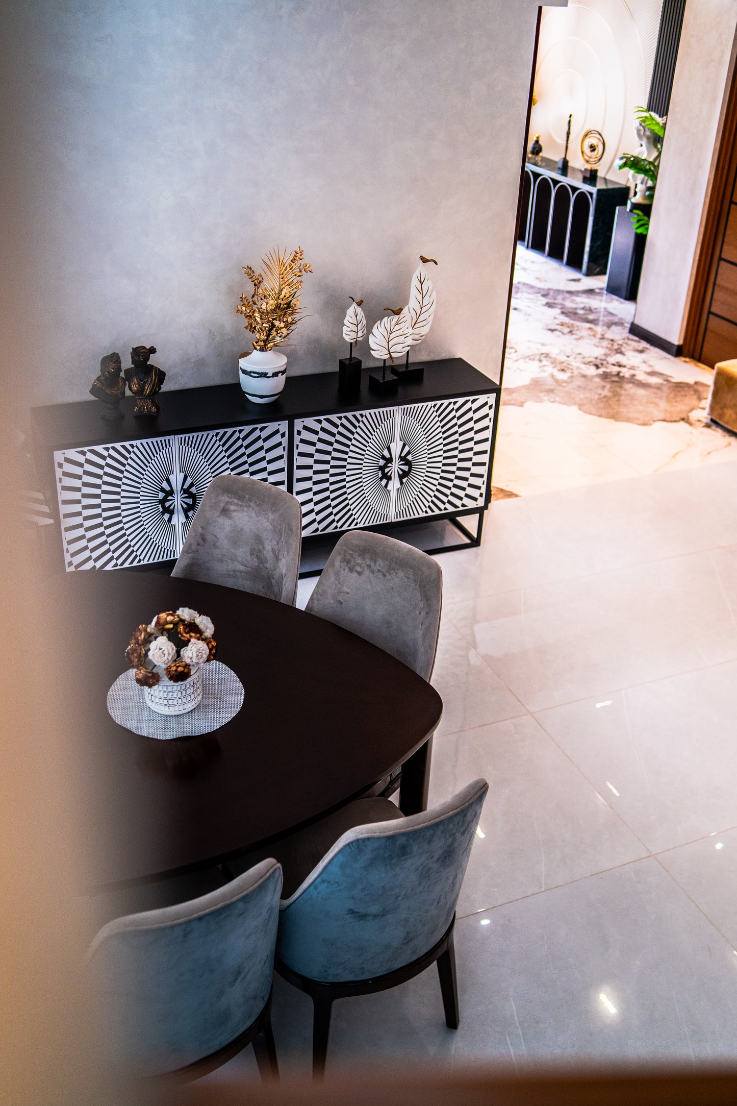 TRI AXIS DINING TABLE