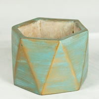 Textured Geometric Planters