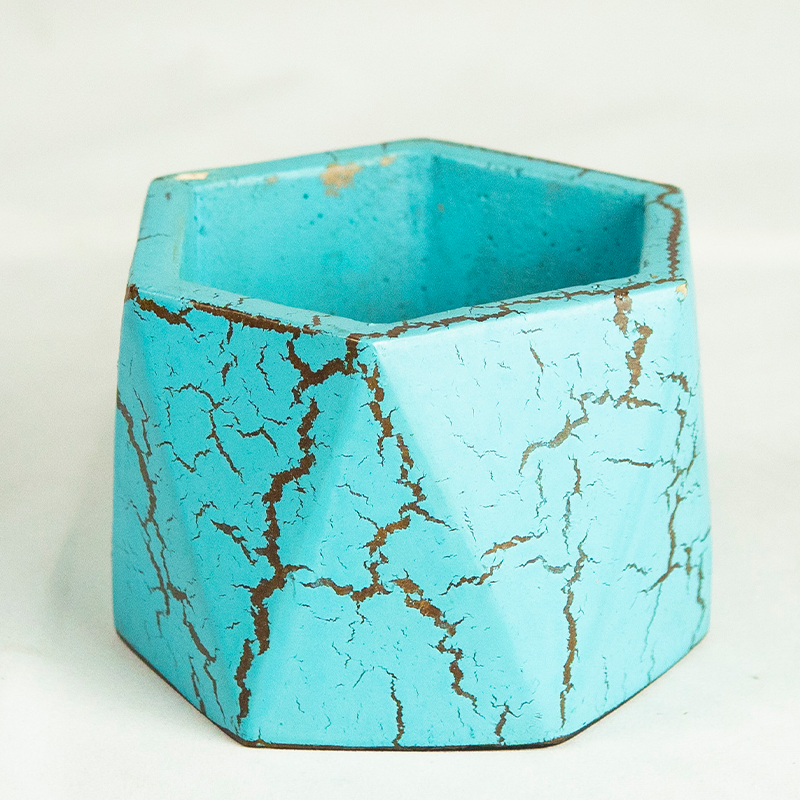 Textured Geometric Planters