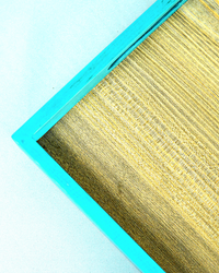 Turquoise Bordered Tray