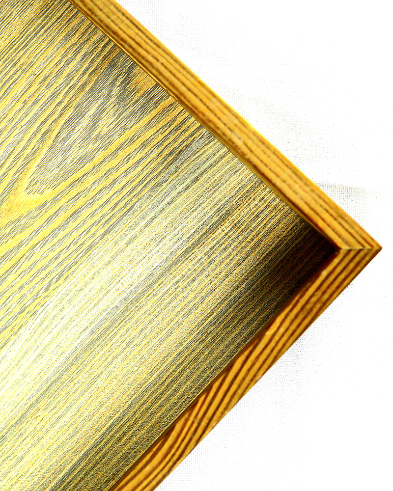 Yellow Pine Bordered Tray