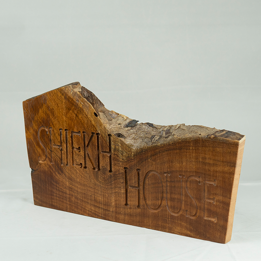 Custom Engraved House Plate