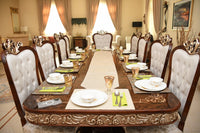 BURL ELAN DINING TABLE