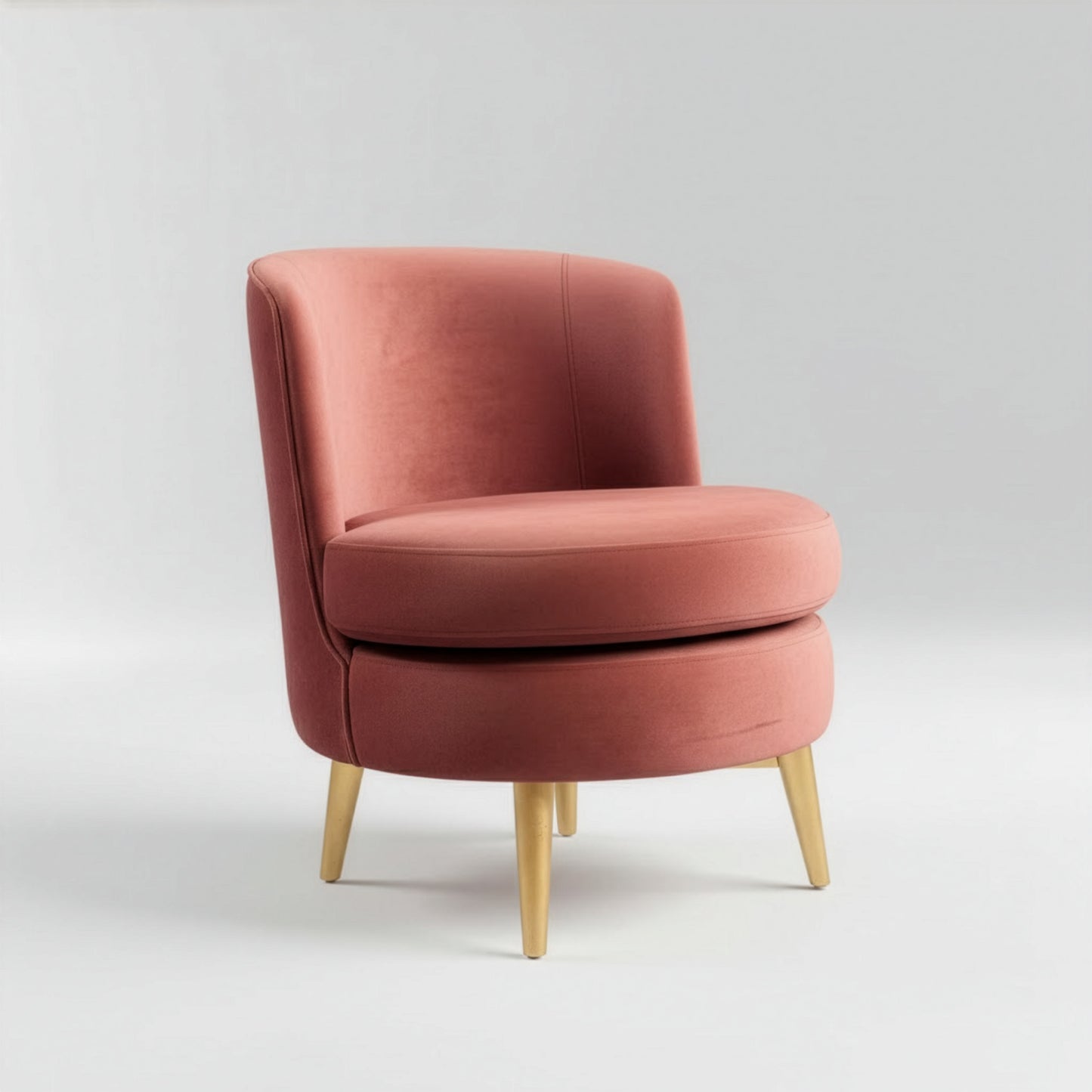 Cozy Pod Chair Blush Pink