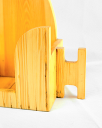 Wooden Iron Stand