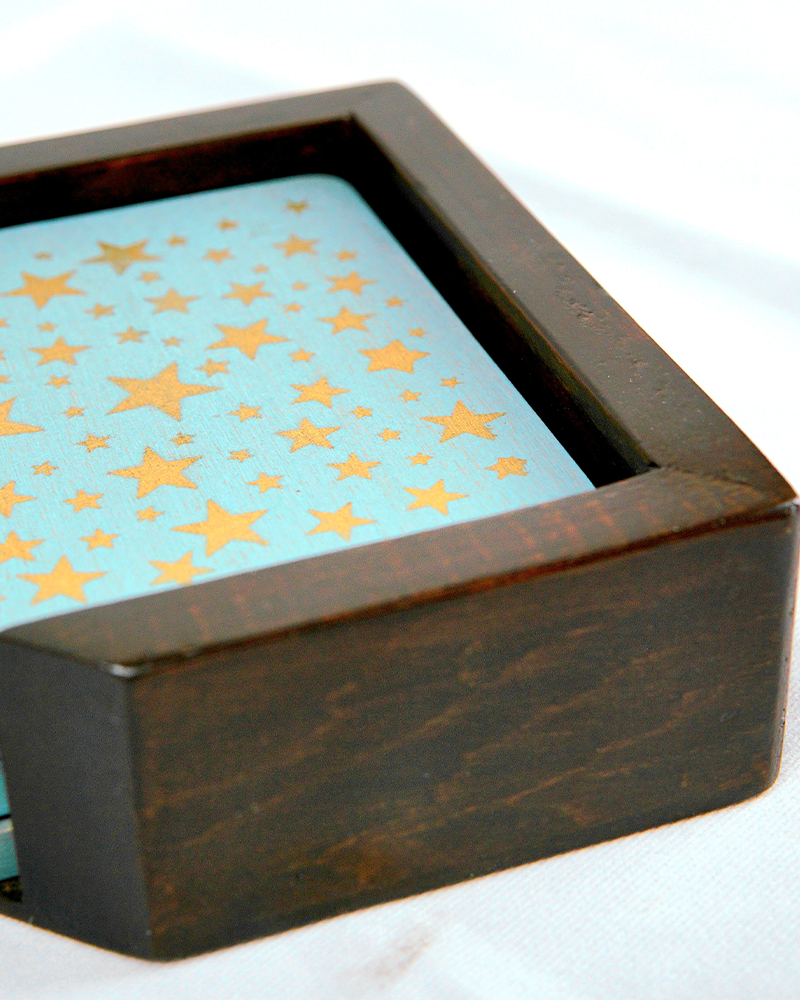 Starry Night Coaster Set