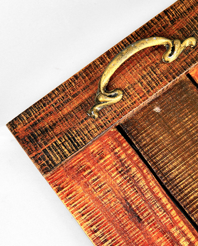 Vintage Wooden Platter