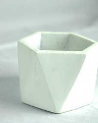 Textured Geometric Planters