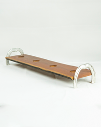 Horseshoe Turkish Platter With Candle Spaces