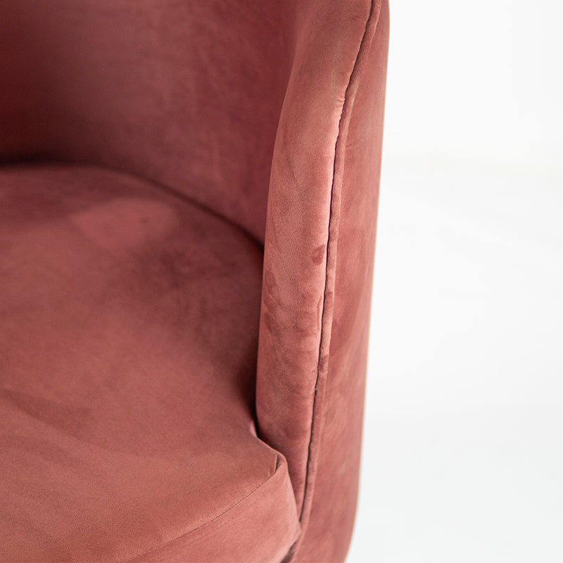 Cozy Pod Chair Blush Pink