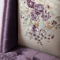 Velvet Bloom Chair