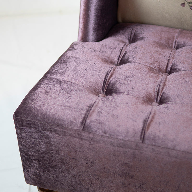 Velvet Bloom Chair
