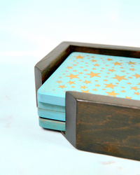 Starry Night Coaster Set