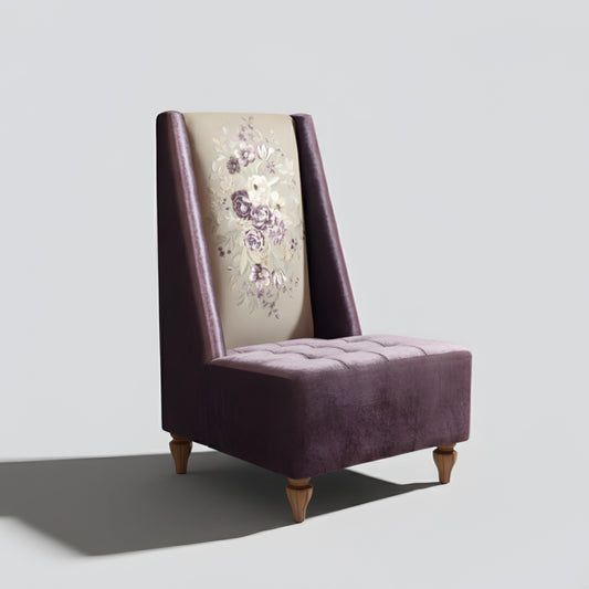 Velvet Bloom Chair